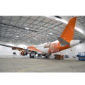 Prefabricar el marco espacial Aircraft Hanking Construction Metal Hangar Estructura de acero